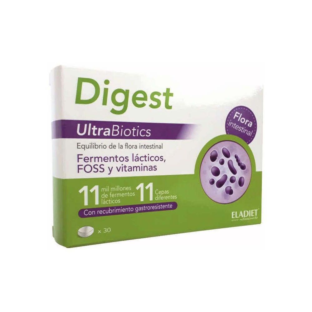 Comprar DIGEST ULTRABIOTICS 30 CAP ELADIET online - Farmacia Coliseum