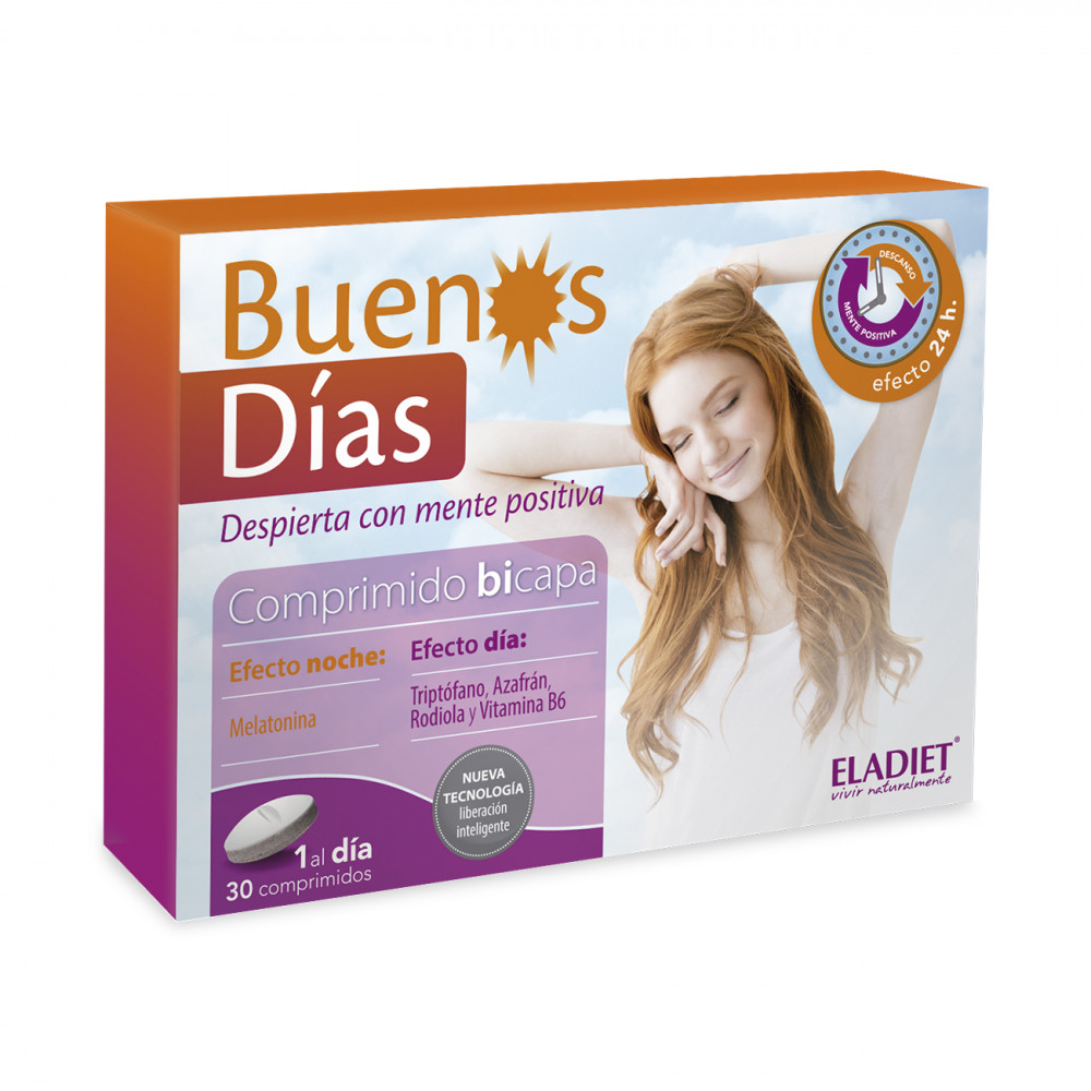 Comprar BUENOS DIAS 30 COMP ELADIET online - Farmacia Coliseum