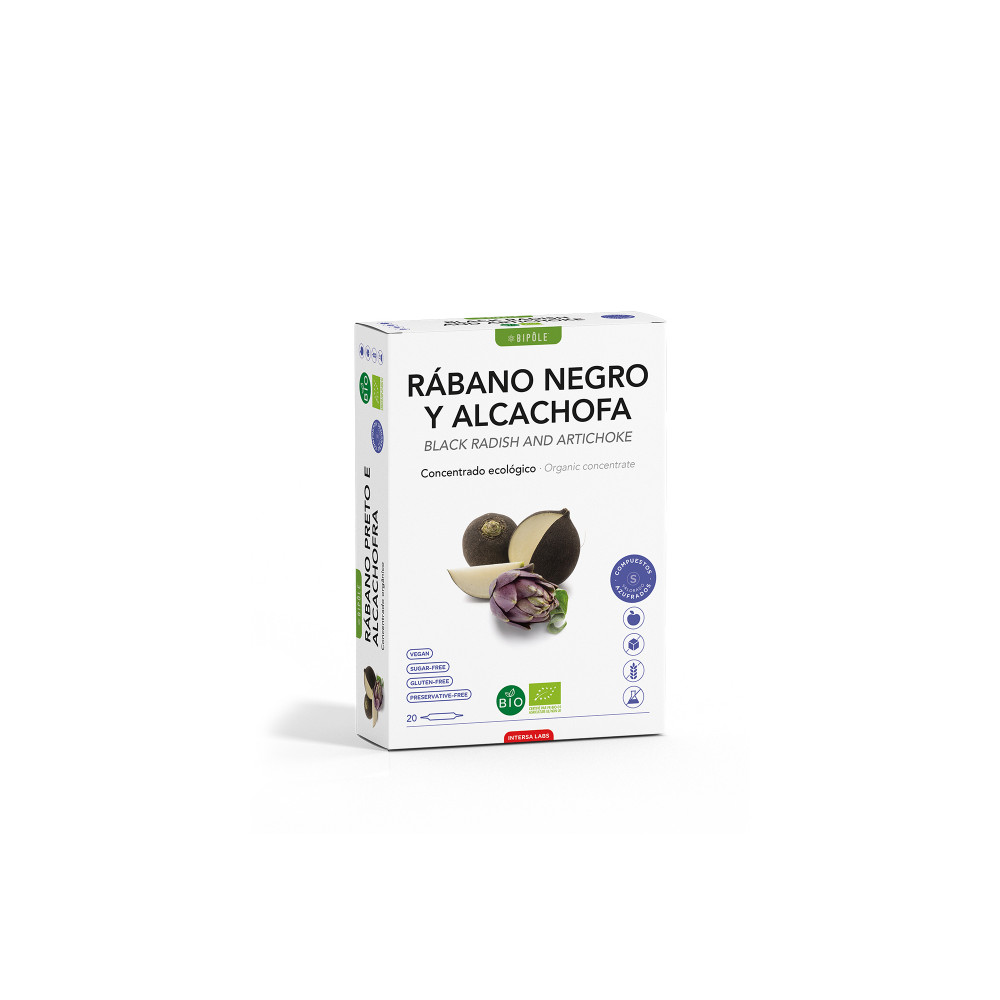 Comprar online RABANO NEGRO+ALCACHOFA 20 AMP BIOPOLE.INTERSA