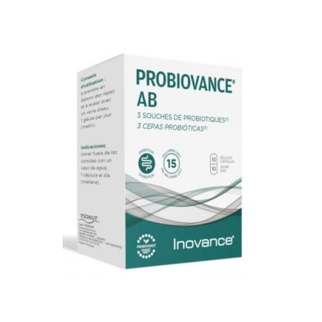 Comprar online PROBIOVANCE AB 10 CAP INOVANCE - Farmacia Coliseum