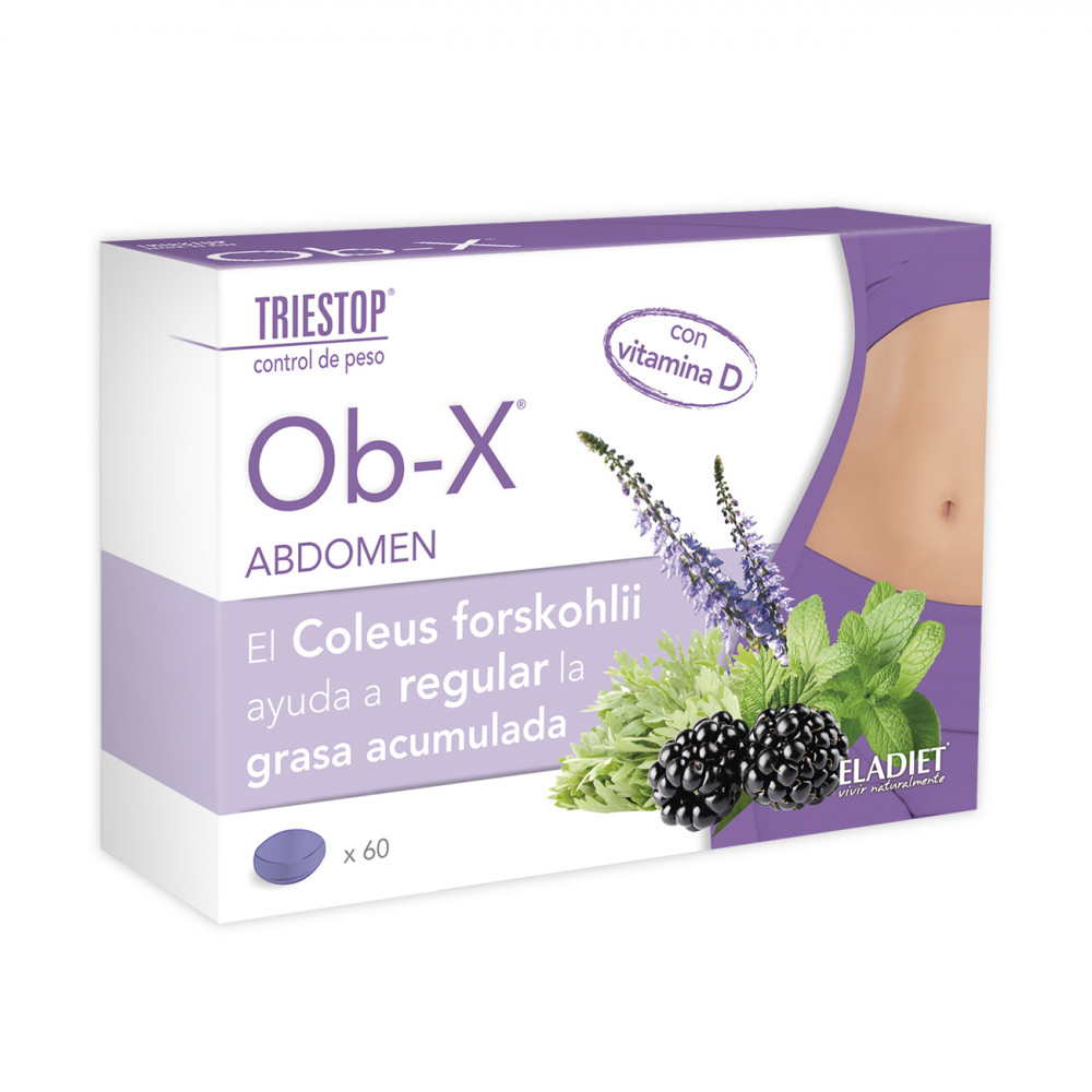 Comprar TRIESTOP OB-X ABDOMEN 60 COMP ELADIET online - Coliseum