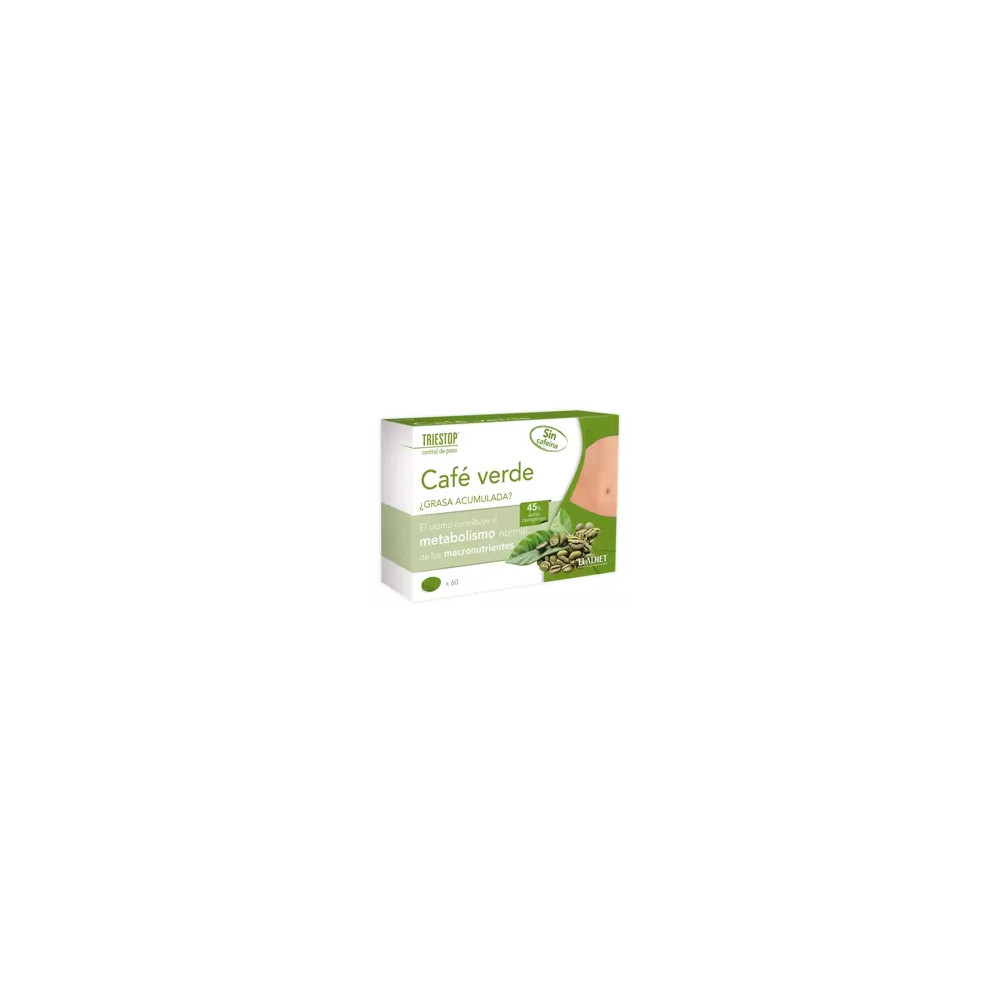 Comprar TRIESTOP CAFE VERDE 60 COMP ELADIET online - Farmacia Coliseum