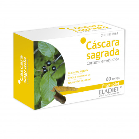 Comprar CASCARA SAGRADA FITOTABLET 60 COMP ELADIET online - Coliseum