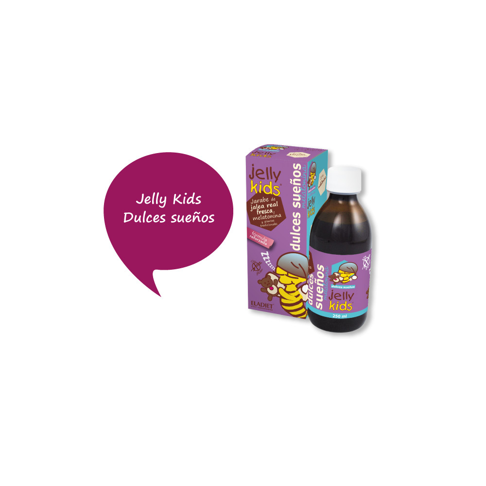 Comprar JELLY KIDS DULCES SUEÑOS MELATONINA 250 ML ELADIET- Coliseum