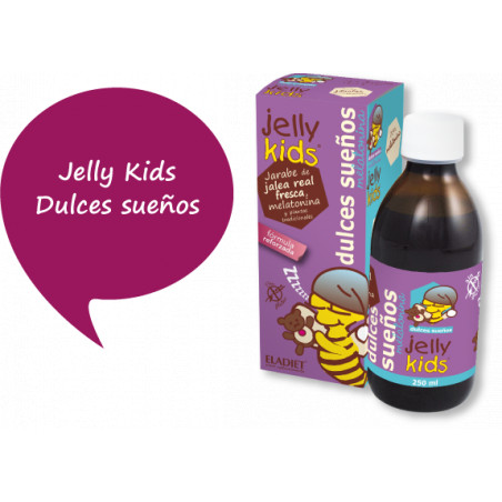 Comprar JELLY KIDS DULCES SUEÑOS MELATONINA 250 ML ELADIET- Coliseum