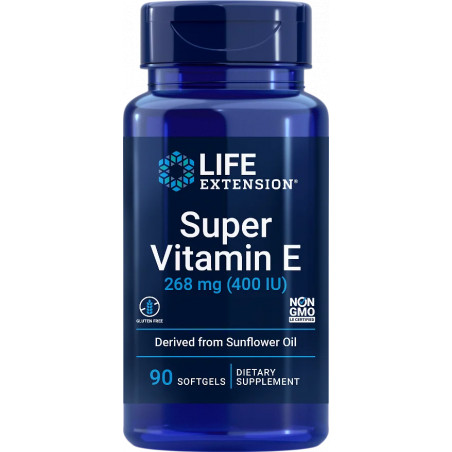 Comprar SUPER VITAMIN E 400 UI 90 CAP LIFE EXTENSION online - Coliseum