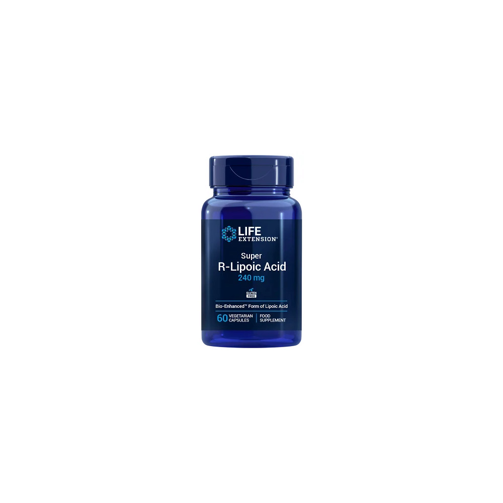 Comprar SUPER R-LIPOIC ACID 60 CAP LIFE EXTENSION online - Coliseum