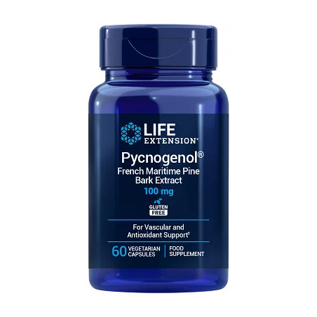 Comprar PYCNOGENOL 100 MG 60 CAP LIFE EXTENSION online - Coliseum