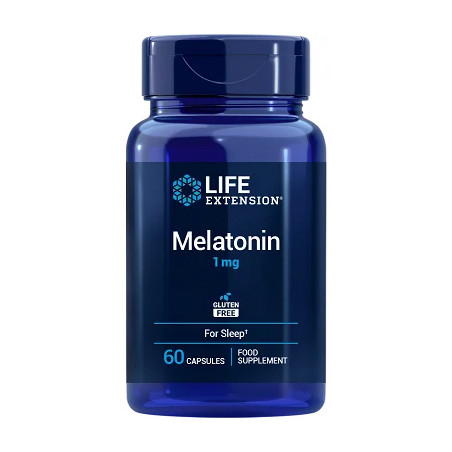 Comprar MELATONIN 1 MG 60 CAP LIFE EXTENSION online- Farmacia Coliseum