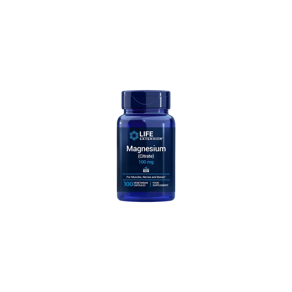 Comprar MAGNESIUM (CITRATE) 100 MG 100 VEG CAP LIFE EXTENSION online