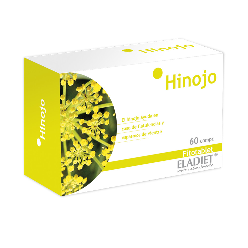 Comprar online HINOJO FITOTABLET 60 COMP ELADIET - Farmacia Coliseum