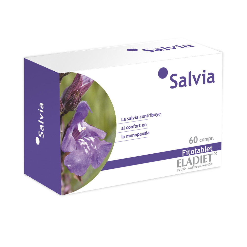 Comprar online SALVIA FITOTABLET 60 COMP ELADIET - Farmacia Coliseum