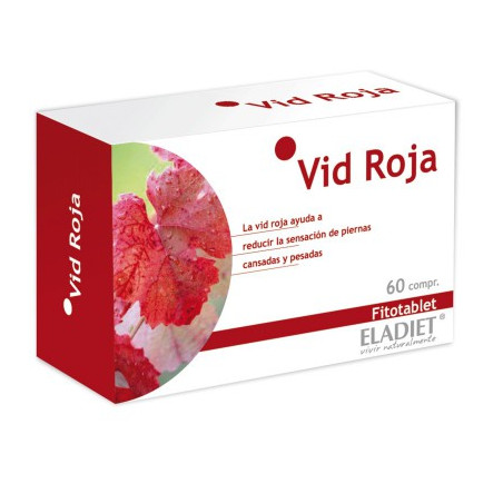 Comprar online VID ROJA FITOTABLET 60 COMP ELADIET - Farmacia Coliseum