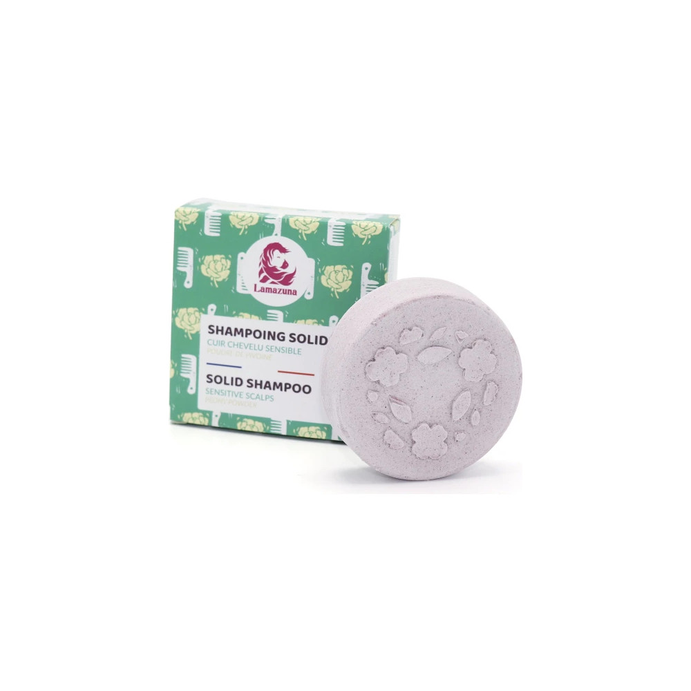 CHAMPU SOLIDO CUERO CAB SENSIBLES PEONIA VEGAN LAMAZUNA - Coliseum