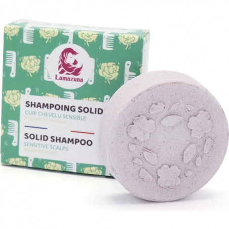 CHAMPU SOLIDO CUERO CAB SENSIBLES PEONIA VEGAN LAMAZUNA - Coliseum