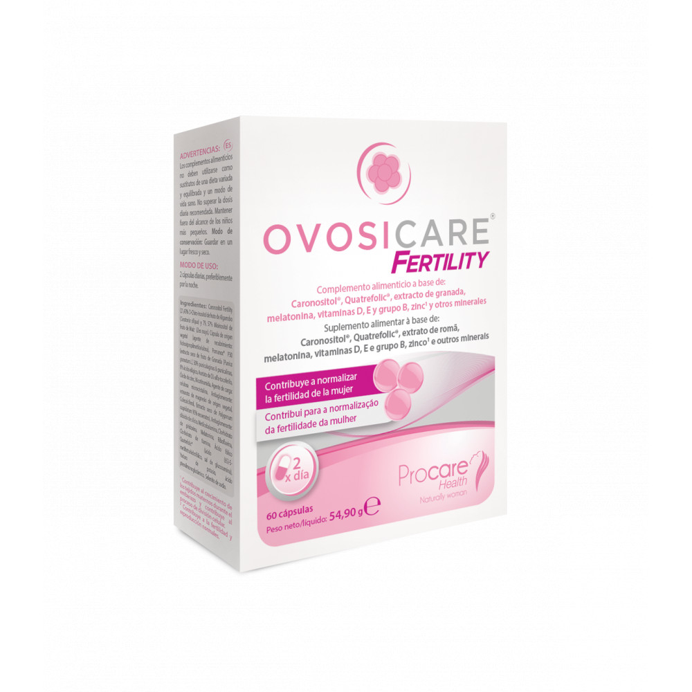 Comprar OVOSICARE FERTILITY 60 CAPS online - Farmacia Coliseum