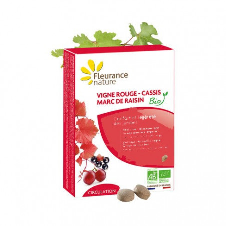 VID ROJA-GROSELLA NEGRA-UVA BIO 90 COMP FLEURANCE NATURE- Coliseum