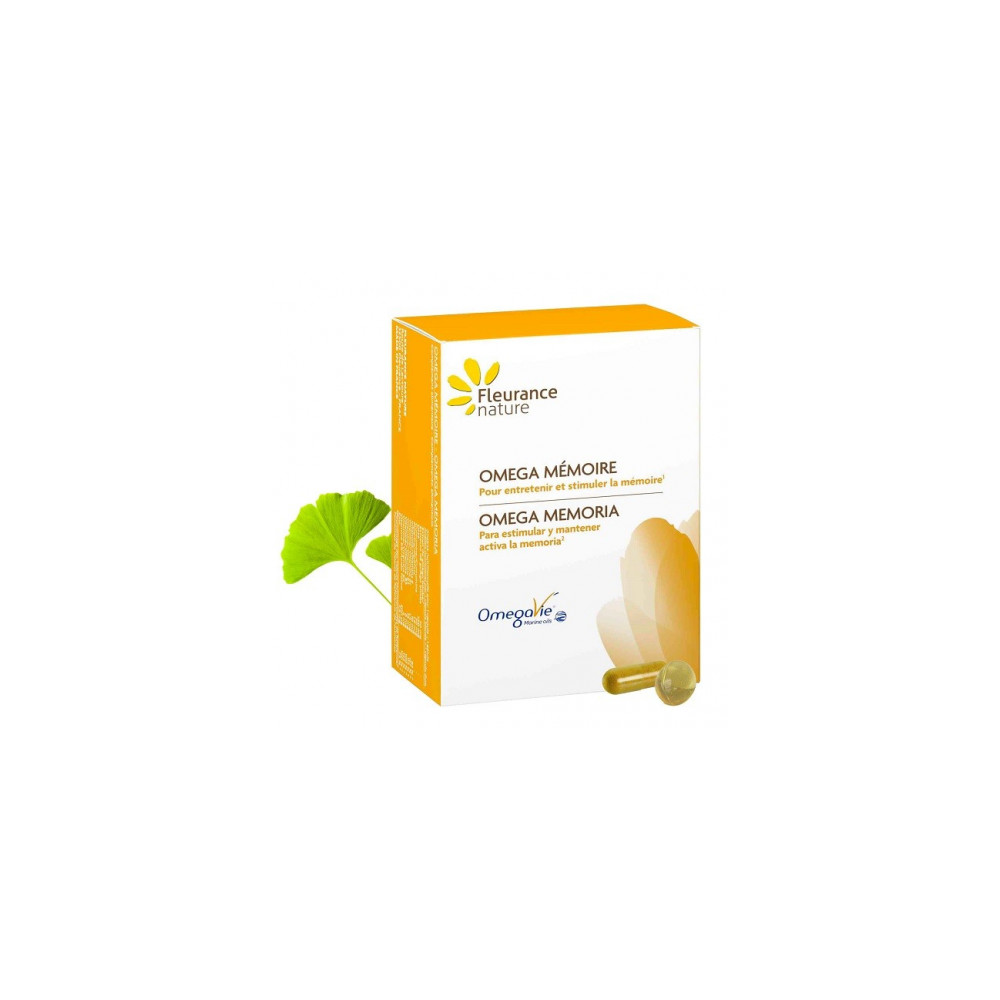 Comprar OMEGA MEMORIA 30 CAP+30 CAP FLEURANCE NATURE-Farmacia Coliseum