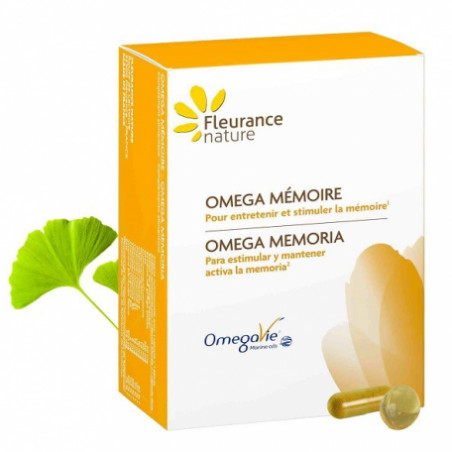 Comprar OMEGA MEMORIA 30 CAP+30 CAP FLEURANCE NATURE-Farmacia Coliseum