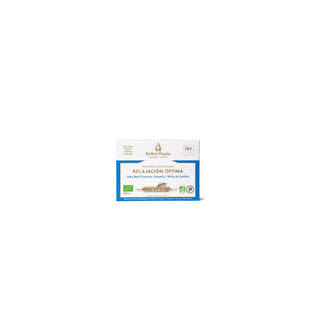 DINAMIZADO RELAJACION OPTIMA 10 AMP 10 ML BALLOT FLURIN - Coliseum