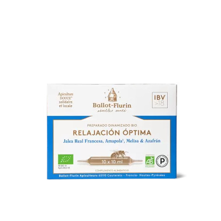 DINAMIZADO RELAJACION OPTIMA 10 AMP 10 ML BALLOT FLURIN - Coliseum