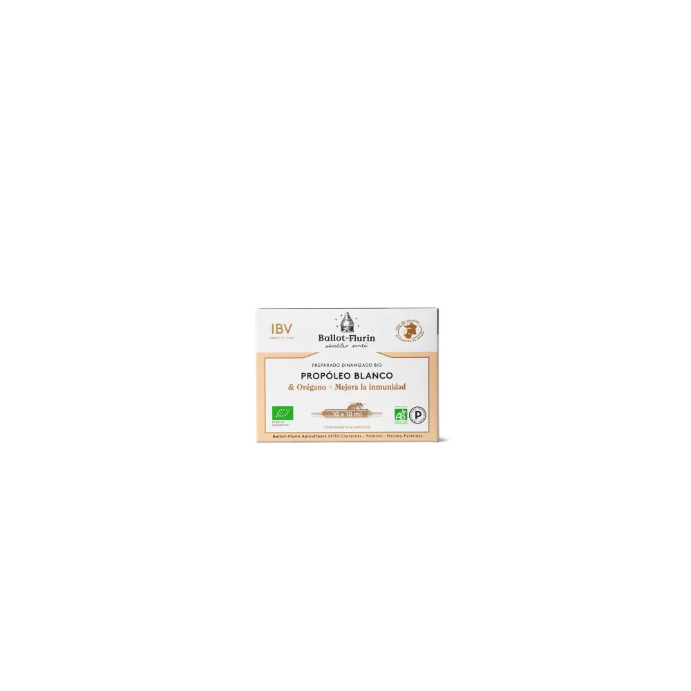 DINAMIZADO PROPOLEO OREGANO 10 AMP X 10 ML BALLOT FLURIN - Coliseum