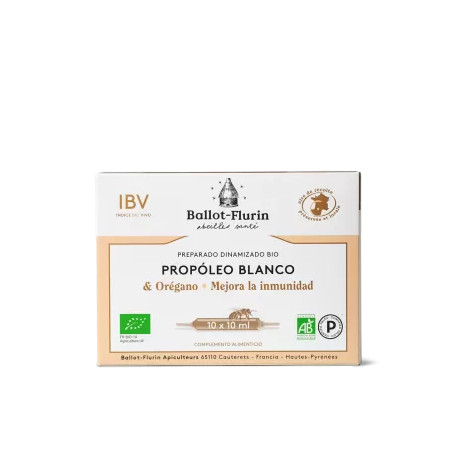 DINAMIZADO PROPOLEO OREGANO 10 AMP X 10 ML BALLOT FLURIN - Coliseum
