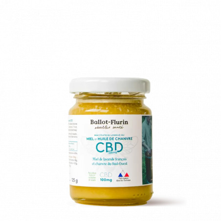 MACERACION DE MIEL BIO Y CBD TARRO DE 125 G BALLOT FLURIN - Coliseum
