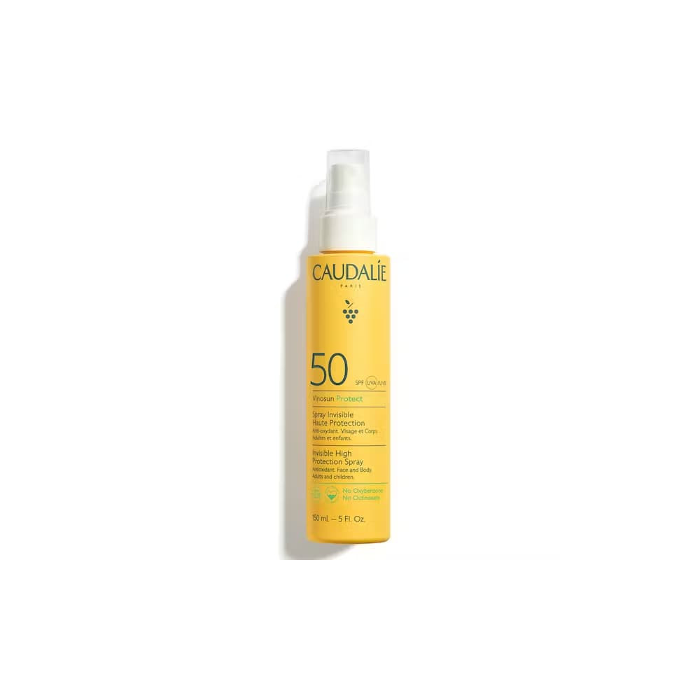 Comprar VINOSUN SPRAY INVISIBLE MUY ALTA PROTEC SPF50 150 ML CAUDALIE