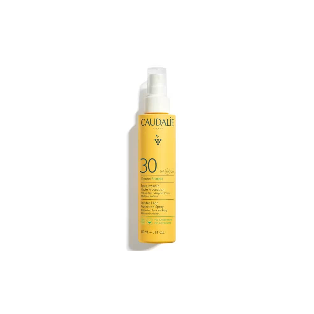 Comprar online VINOSUN SPRAY INVISIBLE ALTA PROTECCION SPF30 150 ML CAUDALIE - Farmacia Coliseum