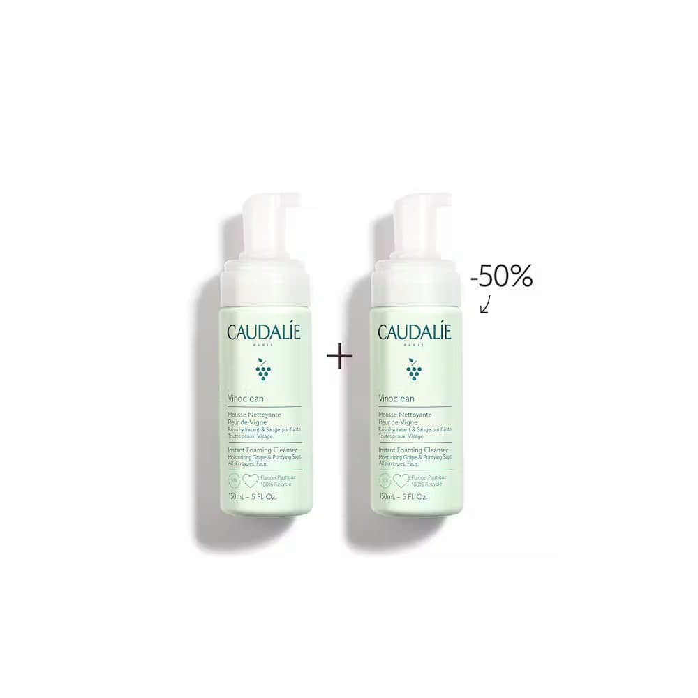 Comprar PACK DOS ESPUMAS LIMPIADORAS 150 ML CAUDALIE online