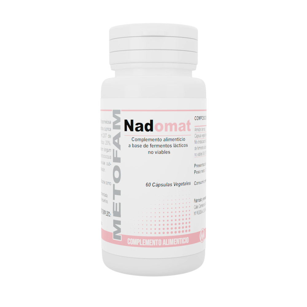 Comprar online NADOMAT 60 CAP METOFAM - Farmacia Coliseum