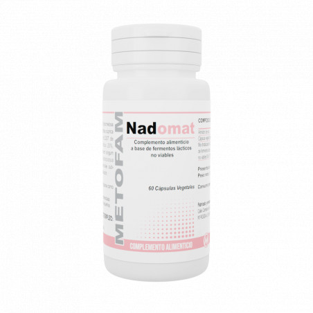 Comprar online NADOMAT 60 CAP METOFAM - Farmacia Coliseum