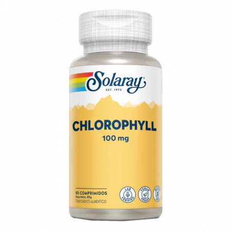 Comprar CHLOROPHYLL (CLOROFILA) 90 COMP SOLARAY online - Coliseum