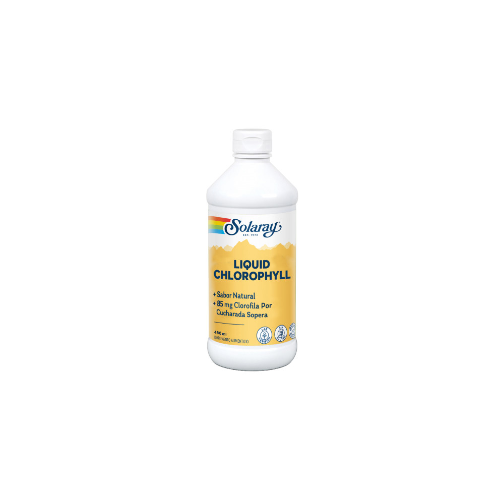 Comprar online CHLOROPHYLL LIQUID 480 CC SOLARAY - Farmacia Coliseum