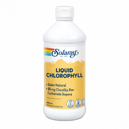 Comprar online CHLOROPHYLL LIQUID 480 CC SOLARAY - Farmacia Coliseum