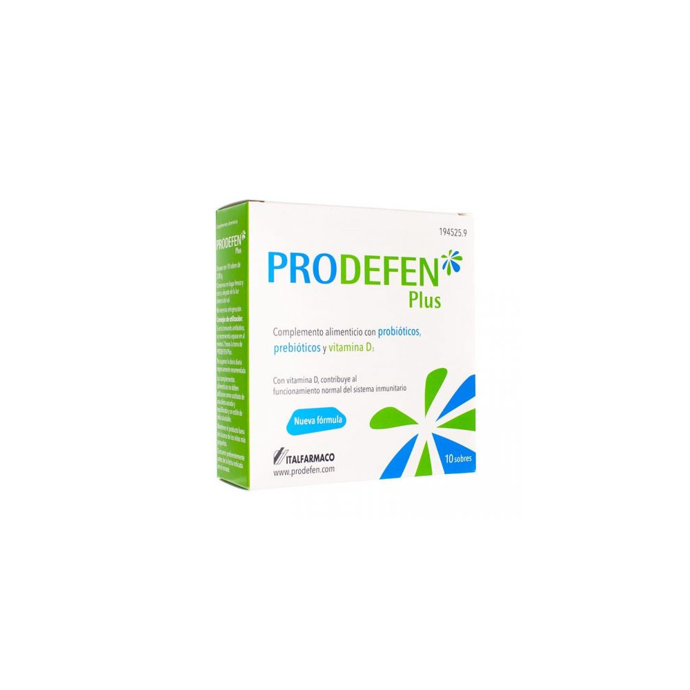 Comprar PRODEFEN PLUS 10 SOBRES PRE Y PROBIOTICOS online - Coliseum