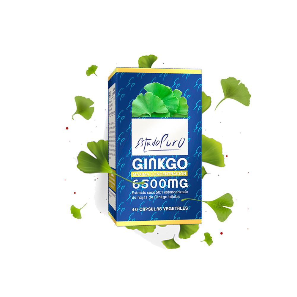 Comprar online GINKGO 6500 MG 80 CAP ESTADO PURO TONGIL - Farmacia Coliseum