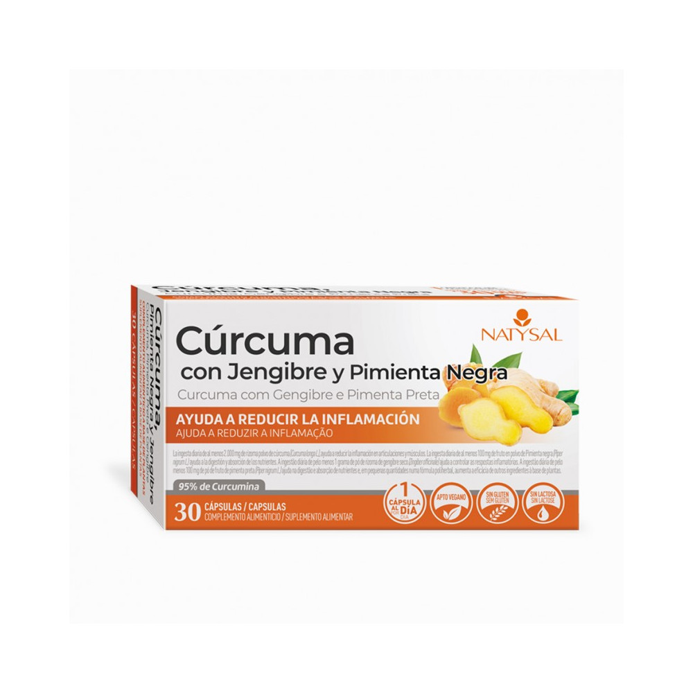 Comprar online CURCUMA 30 CAP NATYSAL - Farmacia Coliseum