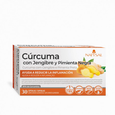 Comprar online CURCUMA 30 CAP NATYSAL - Farmacia Coliseum