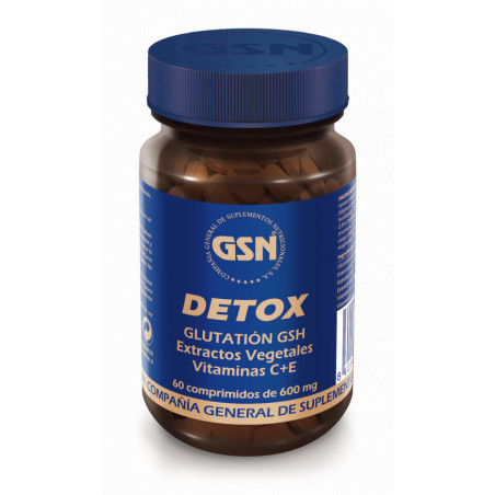 Comprar DETOX 60 COMP GSN online - Farmacia Coliseum