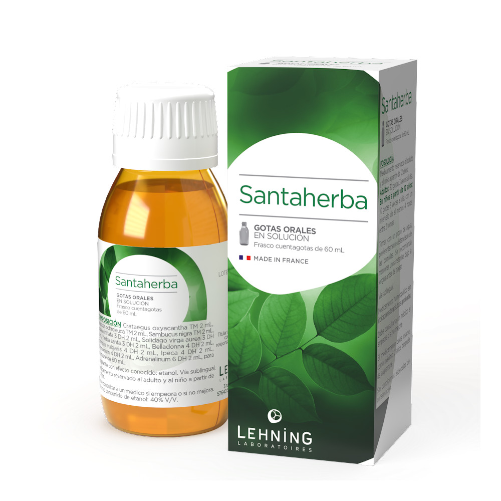Comprar online SANTAHERBA GOTAS 60 ML LEHNING - Farmacia Coliseum