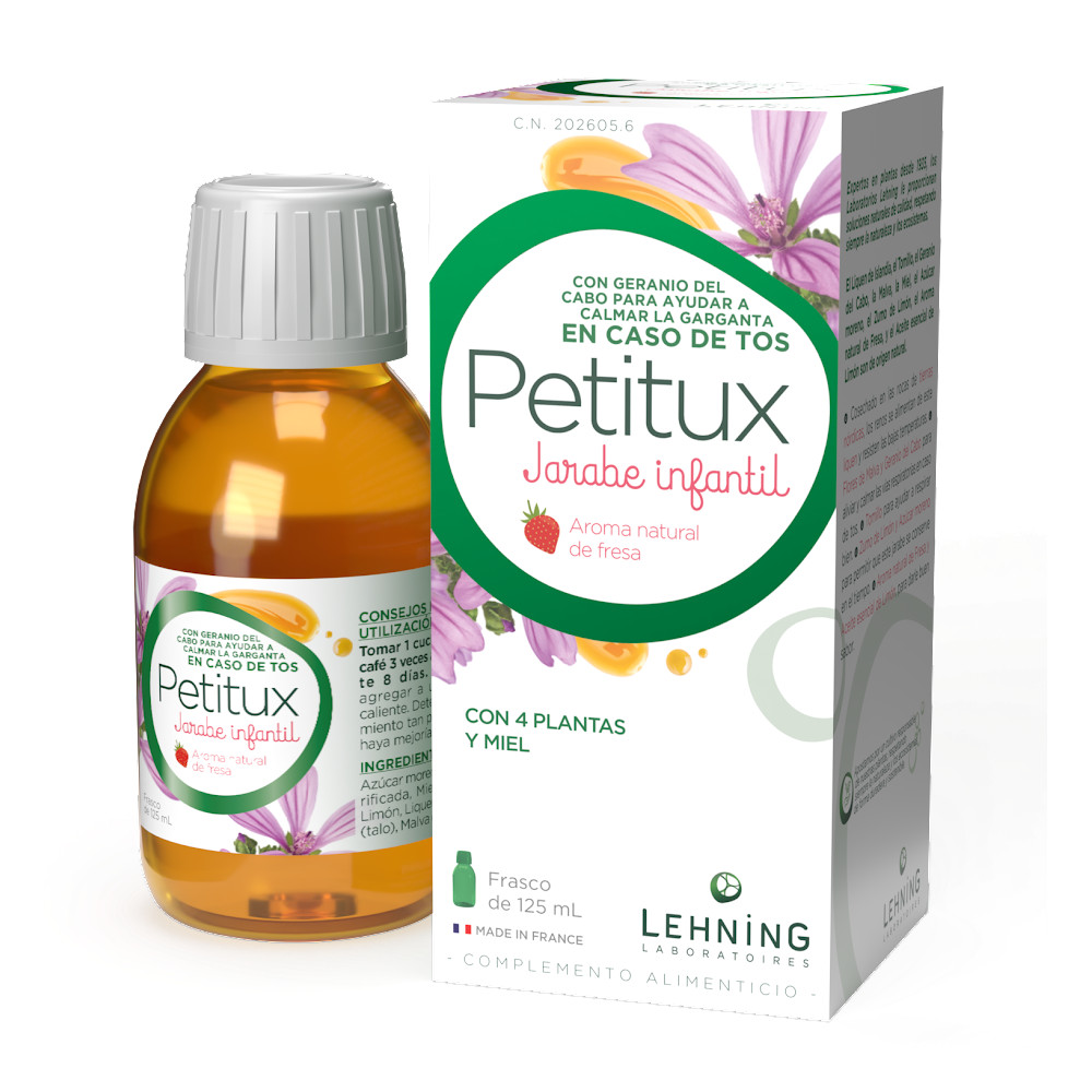 Comprar online PETITUX INFANTIL JBE 125ML LEHNING - Farmacia Coliseum