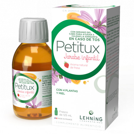 Comprar online PETITUX INFANTIL JBE 125ML LEHNING - Farmacia Coliseum