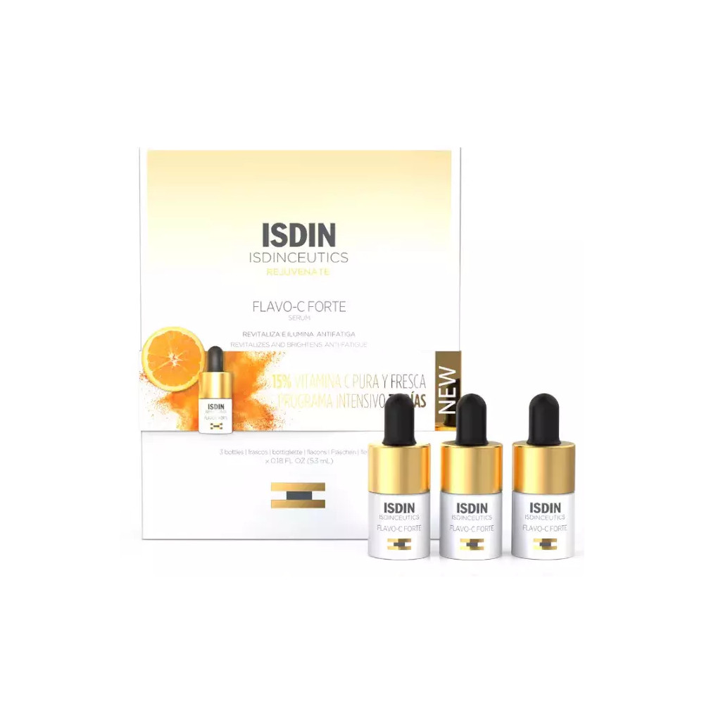 Comprar ISDINCEUTICS FLAVO-C FORTE 3 UN 5,3 ML - Farmacia Coliseum