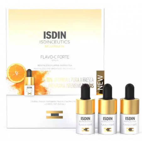 Comprar ISDINCEUTICS FLAVO-C FORTE 3 UN 5,3 ML - Farmacia Coliseum