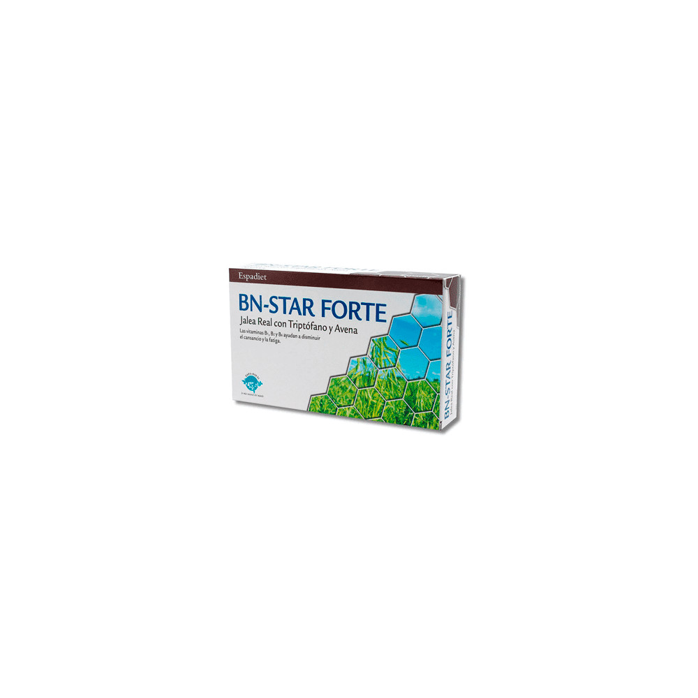JALEA REAL BN-STAR FORTE TRIPTOFANO Y AVENA 20 AMP MONTSTAR ESPADIET