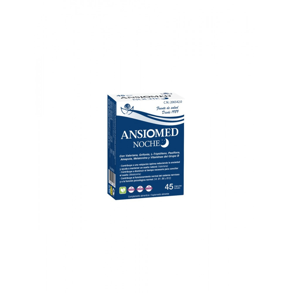Comprar ANSIOMED NOCHE 45 CAP BIOSERUM online - Farmacia Coliseum