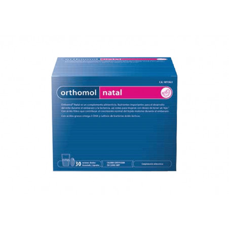 Comprar ORTHOMOL NATAL 30 SOBRES 30 CAP COBAS online - Coliseum