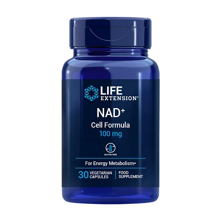 Comprar online NAD+ CELL FORMULA 100 MG 30 VEG CAP LIFE EXTENSION